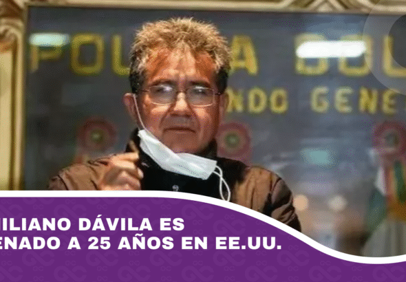 Maximiliano Dávila es condenado a 25 años en EE.UU.