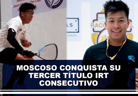 Moscoso conquista su tercer título IRT consecutivo