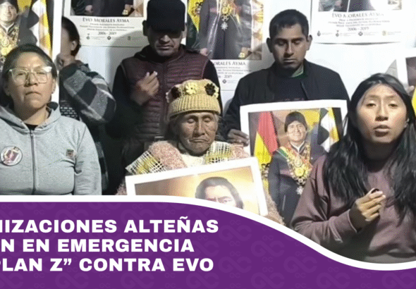 Organizaciones alteñas entran en emergencia por “Plan Z” contra Evo