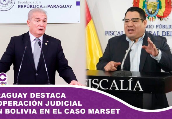 Paraguay destaca cooperación judicial con Bolivia en el caso Marset