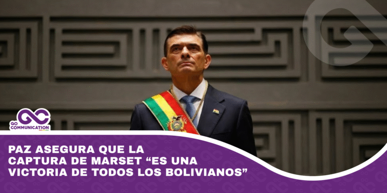 Paz asegura que la captura de Marset “es una victoria de todos los bolivianos”