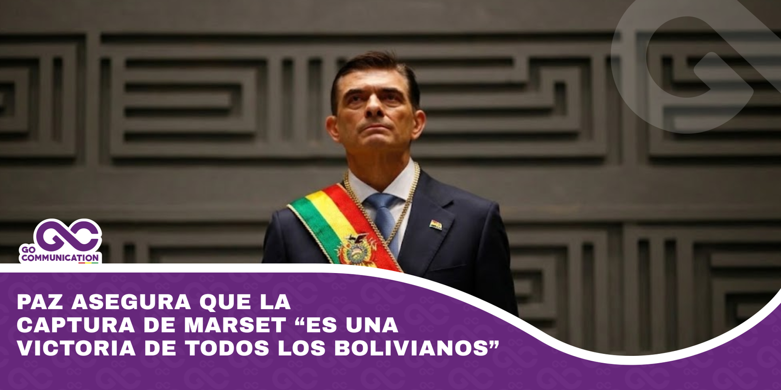Paz asegura que la captura de Marset “es una victoria de todos los bolivianos”