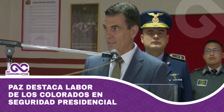 Paz destaca labor de los Colorados en seguridad presidencial