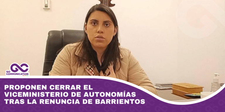 Proponen cerrar el Viceministerio de Autonomías tras la renuncia de Barrientos