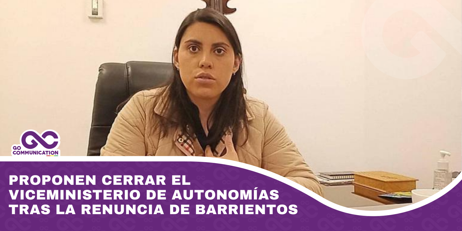 Proponen cerrar el Viceministerio de Autonomías tras la renuncia de Barrientos