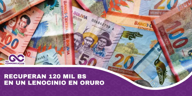 Recuperan 120 mil bs en un lenocinio en Oruro