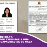 Registradora de DD.RR. es procesada por expulsar a una adulta con discapacidad de su casa