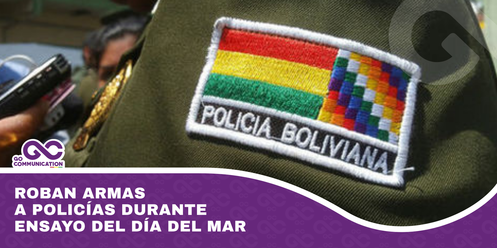 Roban armas a policías durante ensayo del Día del Mar