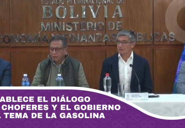 Se establece el diálogo entre choferes y el gobierno por el tema de la gasolina