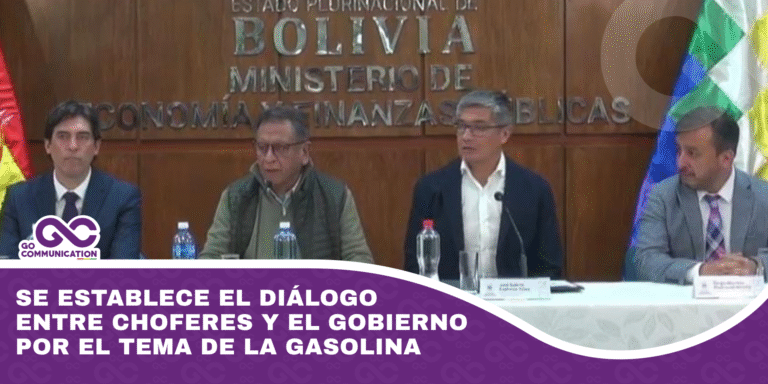 Se establece el diálogo entre choferes y el gobierno por el tema de la gasolina