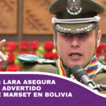 “Se los dije“ Lara asegura que ya había advertido presencia de Marset en Bolivia