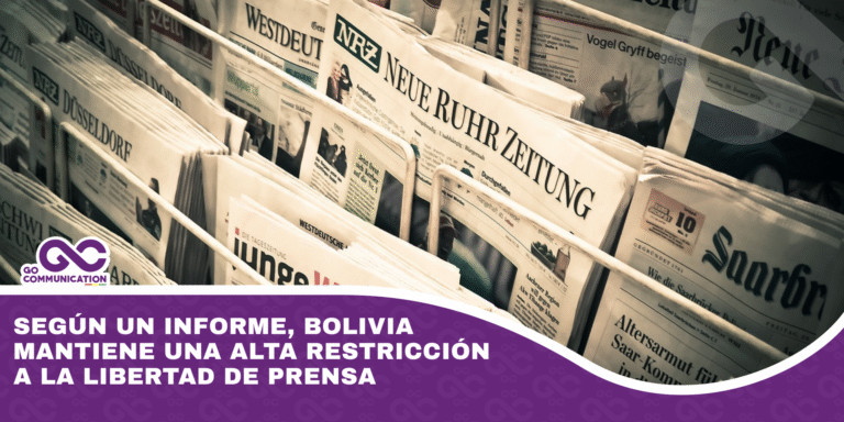 Según un informe, Bolivia mantiene una alta restricción a la libertad de prensa