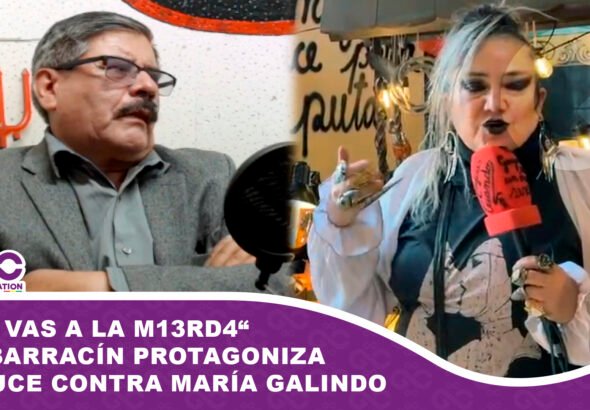 “Te vas a la m13rd4“ Albarracín protagoniza cruce y abandona programa de María Galindo