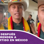 ”Trabaje y después pasee” reprenden a Lara en partido en México