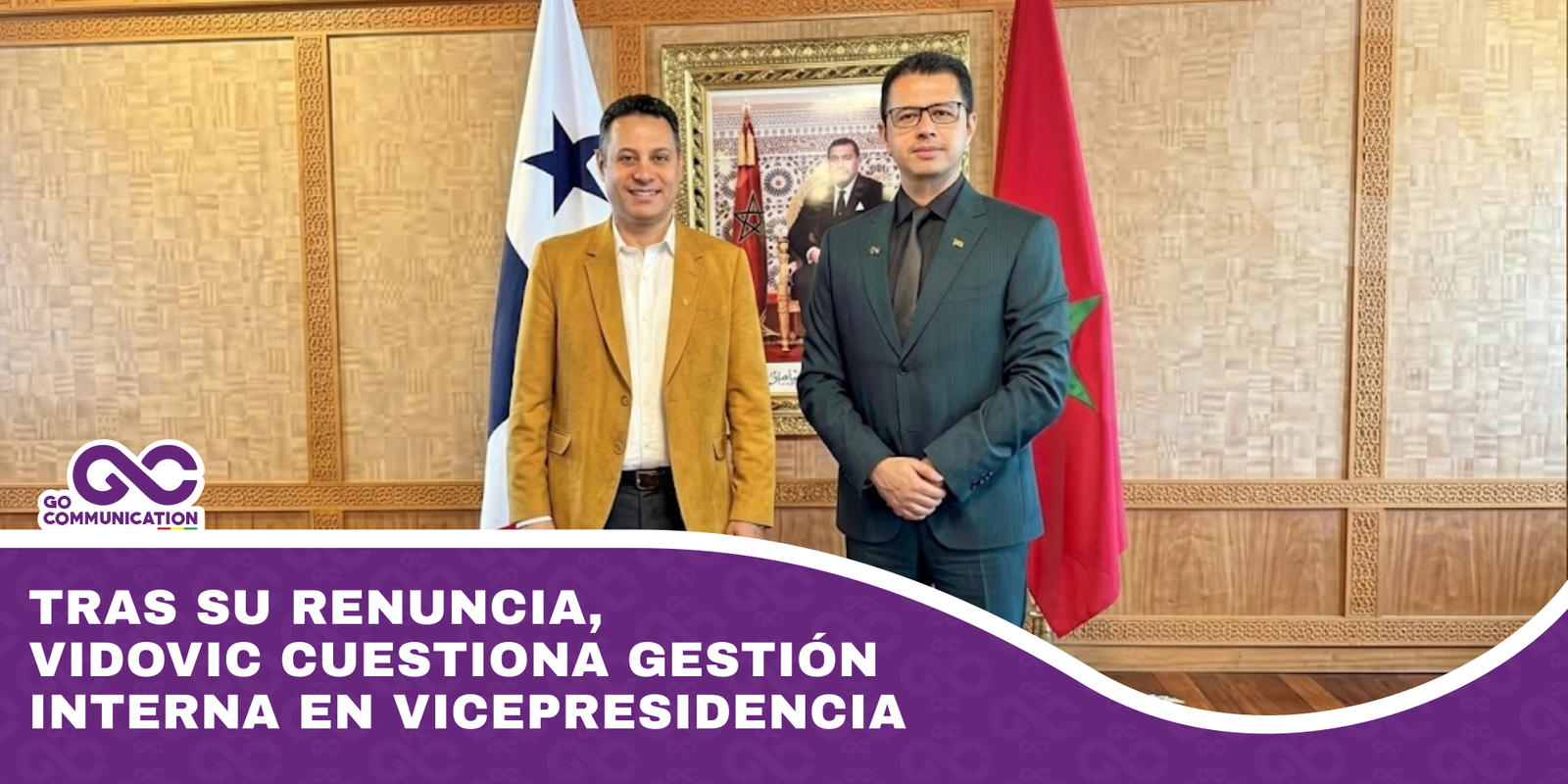 Tras su renuncia, Vidovic cuestiona gestión interna en Vicepresidencia