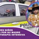 Una de los tres niños envenenados por su madre continúa en terapia intensiva