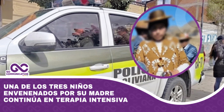 Una de los tres niños envenenados por su madre continúa en terapia intensiva