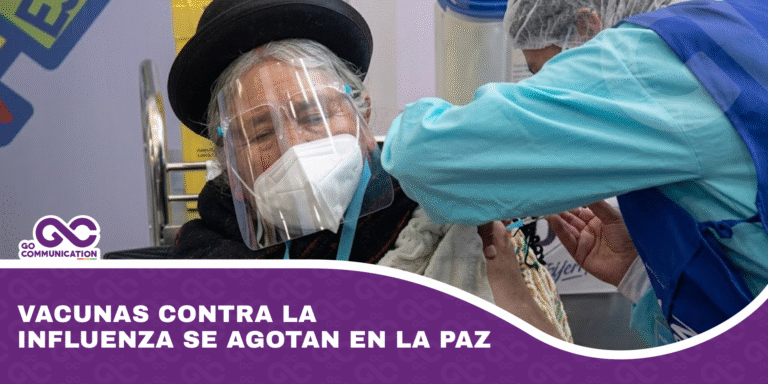 Vacunas contra la influenza se agotan en La Paz