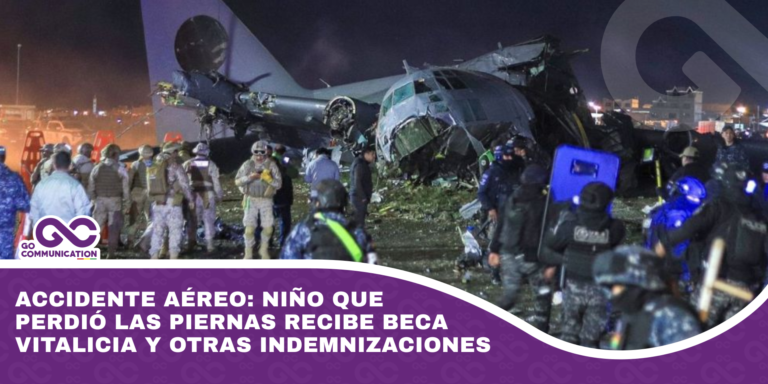 Accidente aéreo niño que perdió las piernas recibe beca vitalicia y otras indemnizaciones