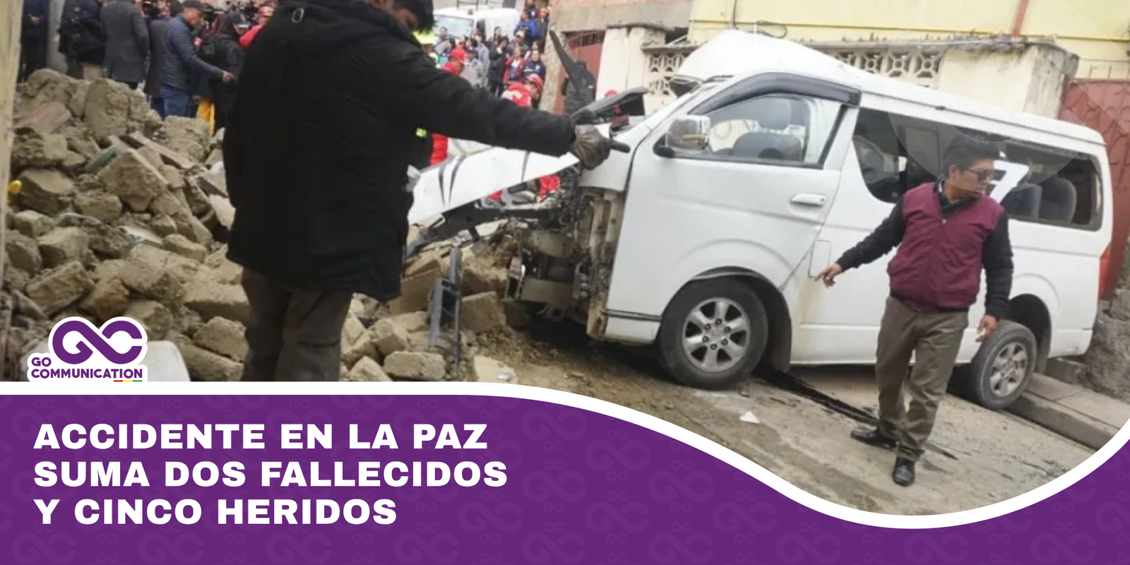 Accidente en La Paz suma dos fallecidos y cinco heridos