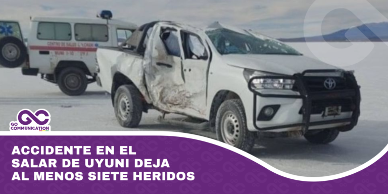 Accidente en el Salar de Uyuni deja al menos siete heridos