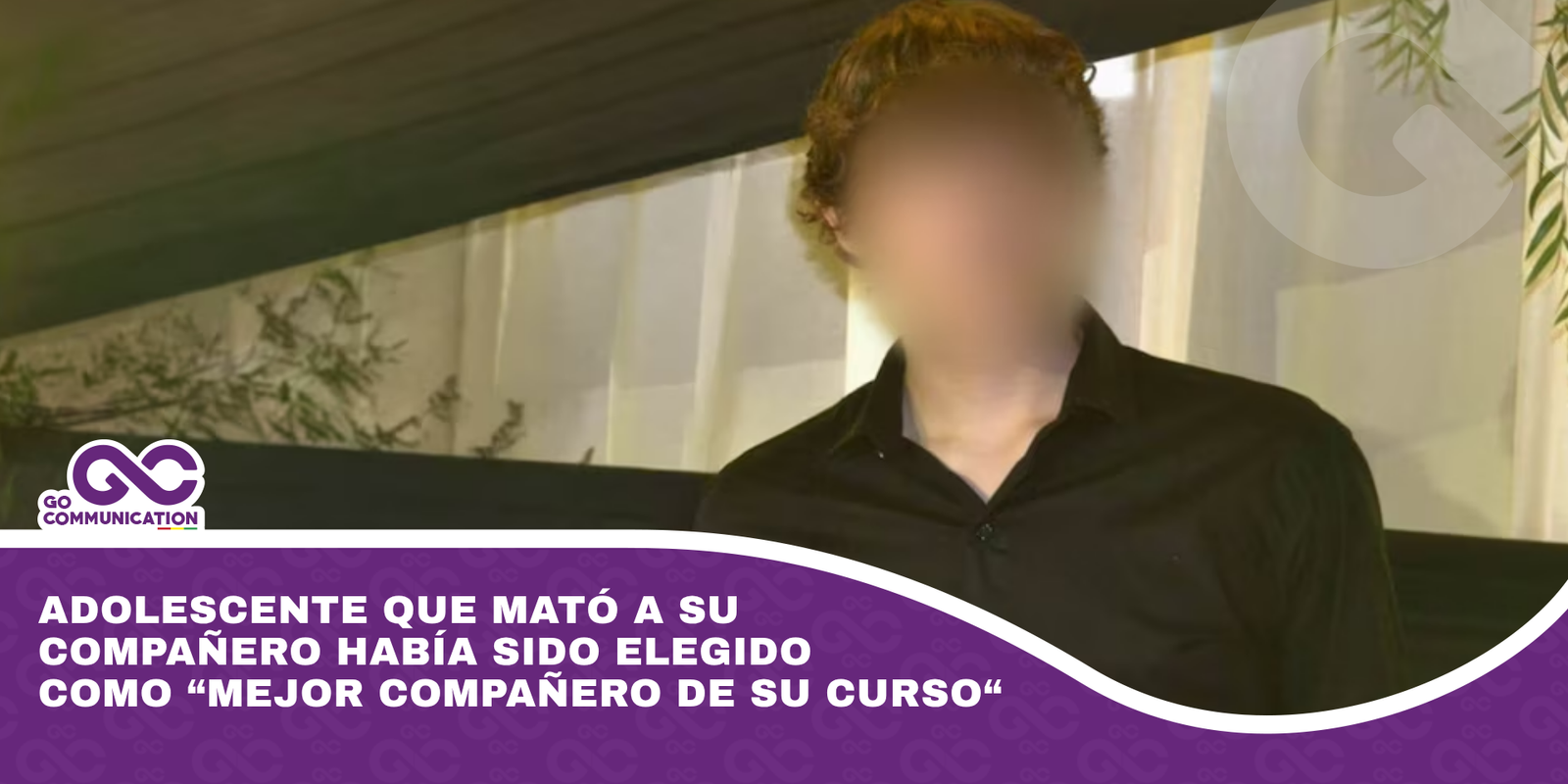 Adolescente que mató a su compañero había sido elegido como “mejor compañero de su curso“