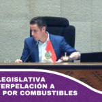 Asamblea legislativa retoma interpelación a Medinaceli por combustibles