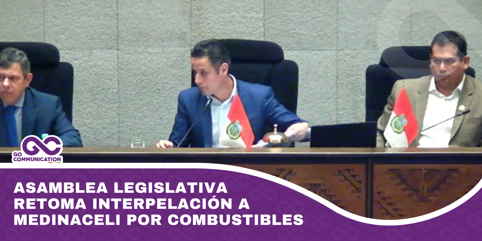 Asamblea legislativa retoma interpelación a Medinaceli por combustibles