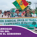 COB exige abrogar Ley 157 antes del diálogo con el Gobierno