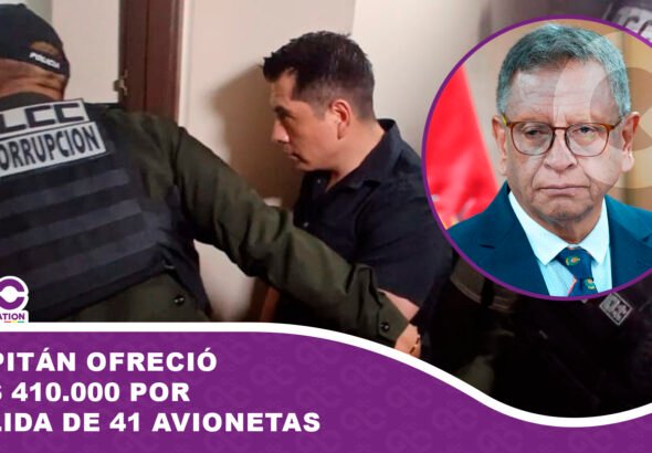 Capitán ofreció $us 410.000 por salida de 41 avionetas