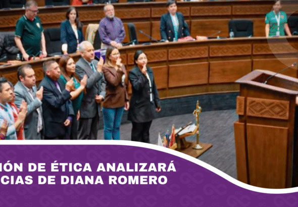 Comisión de ética analizará ausencias de Diana Romero