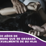 Condenan a 30 años de prisión a hombre que se grababa abusando sexualmente de su hija