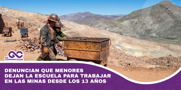 Denuncian que menores dejan la escuela para trabajar en las minas desde los 13 años
