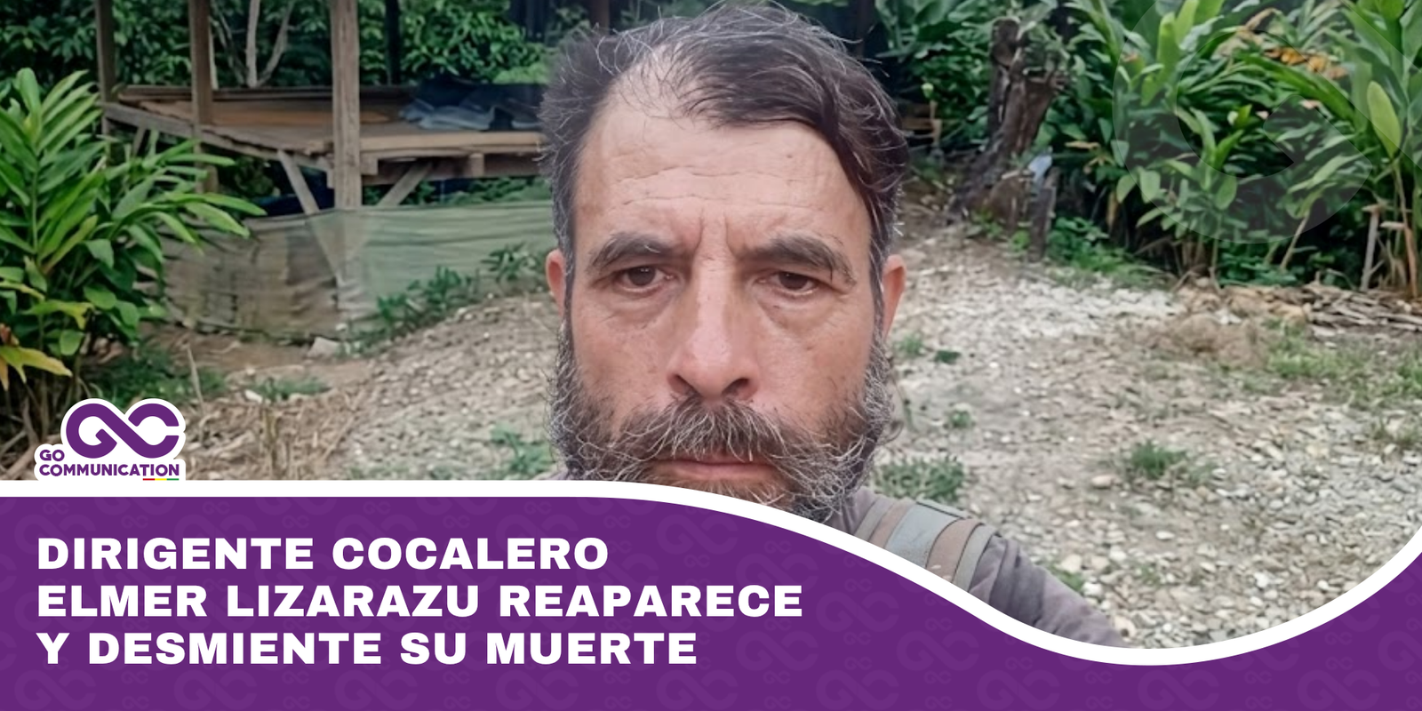 Dirigente cocalero Elmer Lizarazu reaparece y desmiente su muerte