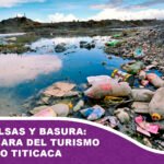 Entre balsas y basura la otra cara del turismo en el Titicaca