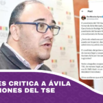 Evo Morales critica a Ávila y las decisiones del TSE