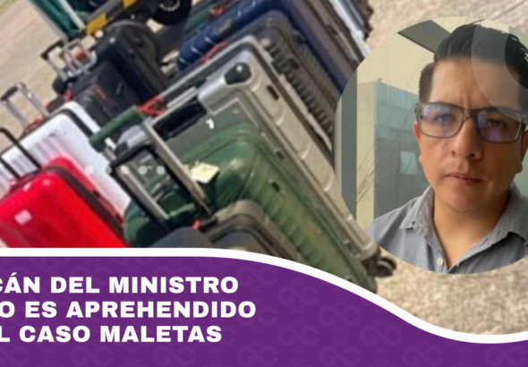 Exdecán del ministro Oviedo es aprehendido por el caso maletas