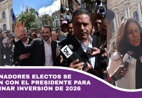 Gobernadores electos se reúnen con el presidente para coordinar inversión de 2026