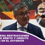 Gobierno elimina restricciones de tarjetas de débito y crédito para compras en el exterior