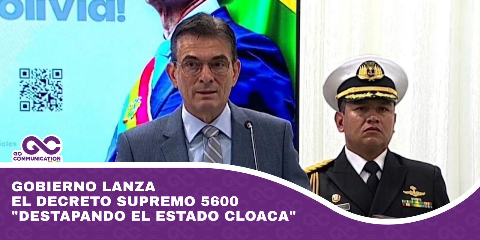 Gobierno lanza el Decreto Supremo 5600 destapando el Estado cloaca