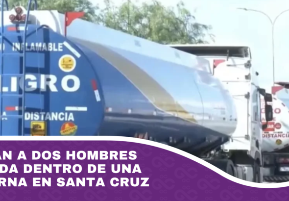 Hallan a dos hombres sin vida dentro de una cisterna en Santa Cruz