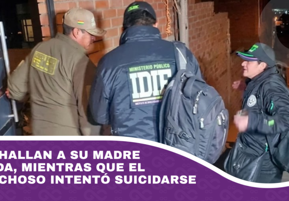 Hijas hallan a su madre sin vida, mientras que el sospechoso intentó suicidarse