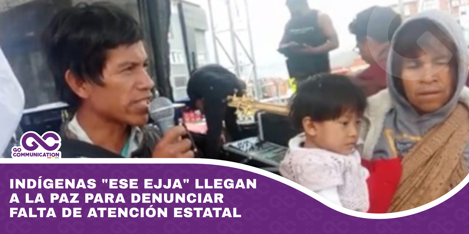Indígenas Ese Ejja llegan a La Paz para denunciar falta de atención estatal