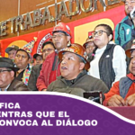 La COB ratifica cabildo mientras que el gobierno convoca al diálogo