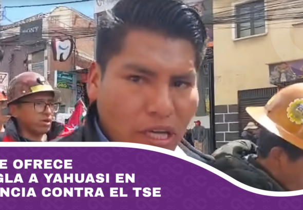 MTS le ofrece su sigla a Yahuasi en audiencia contra el TSE