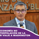 Ministro de Economía no asistirá a interpelación de la Asamblea por viaje a Washington