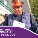 Órgano Electoral rechaza veeduría al cabildo de la COB