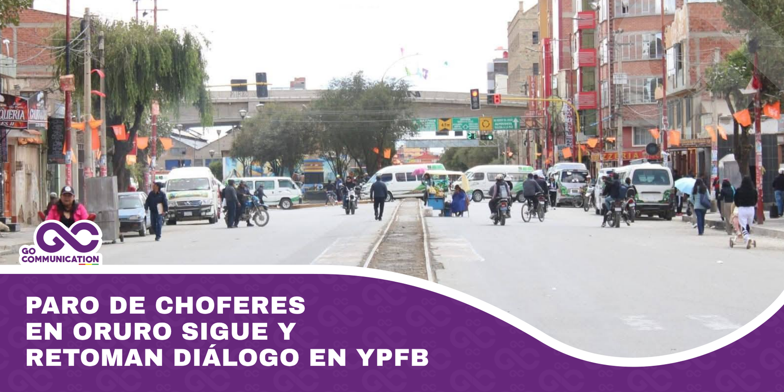Paro de choferes en Oruro sigue y retoman diálogo en YPFB