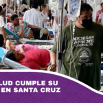 Paro de salud cumple su tercer día en Santa Cruz