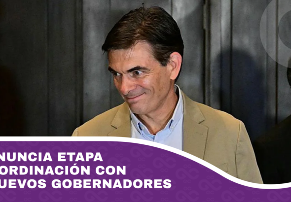 Paz anuncia etapa de coordinación con los nuevos gobernadores